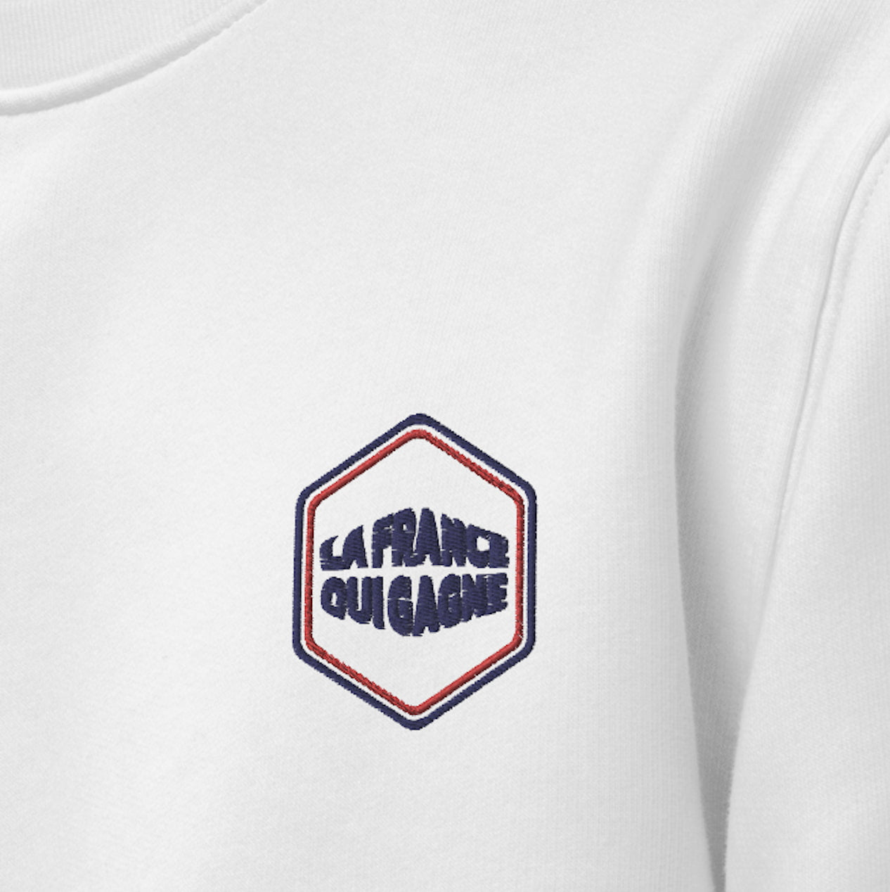 Sweatshirt La France qui gagne - Blanc