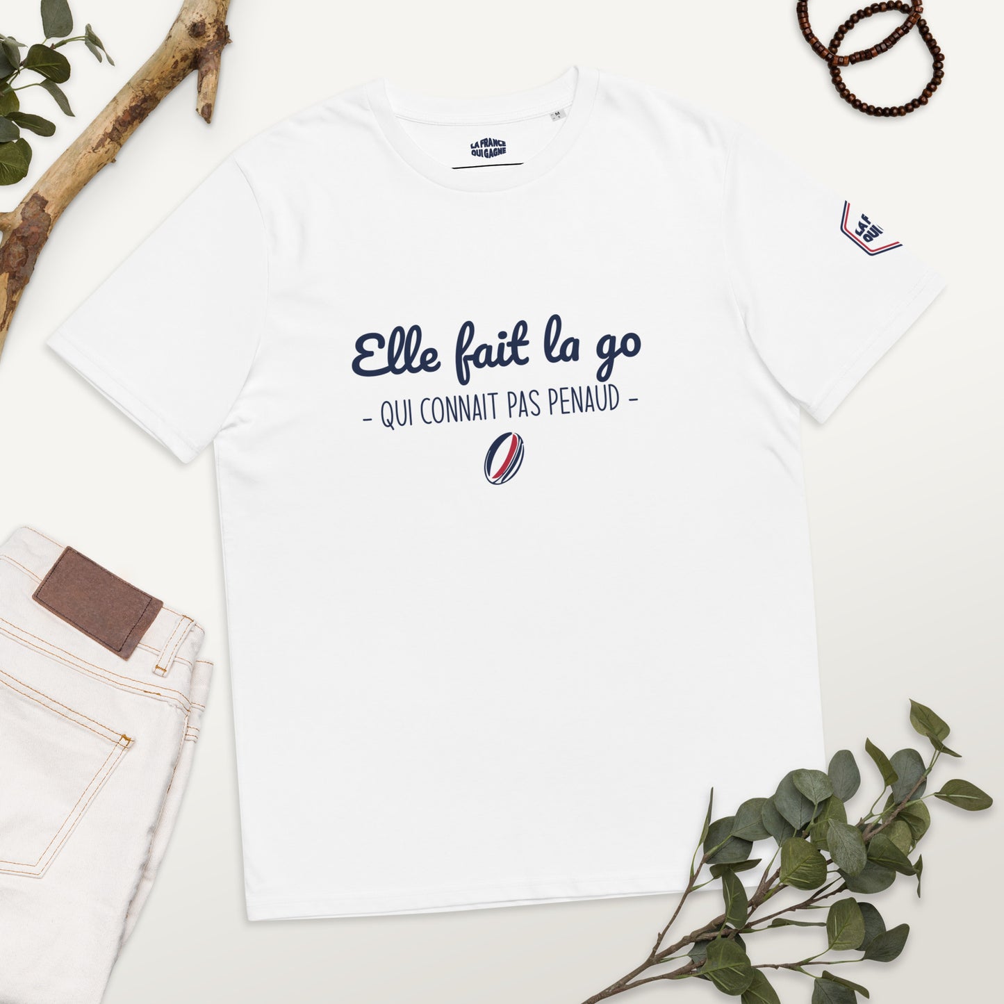 T-shirt Elle fait la go