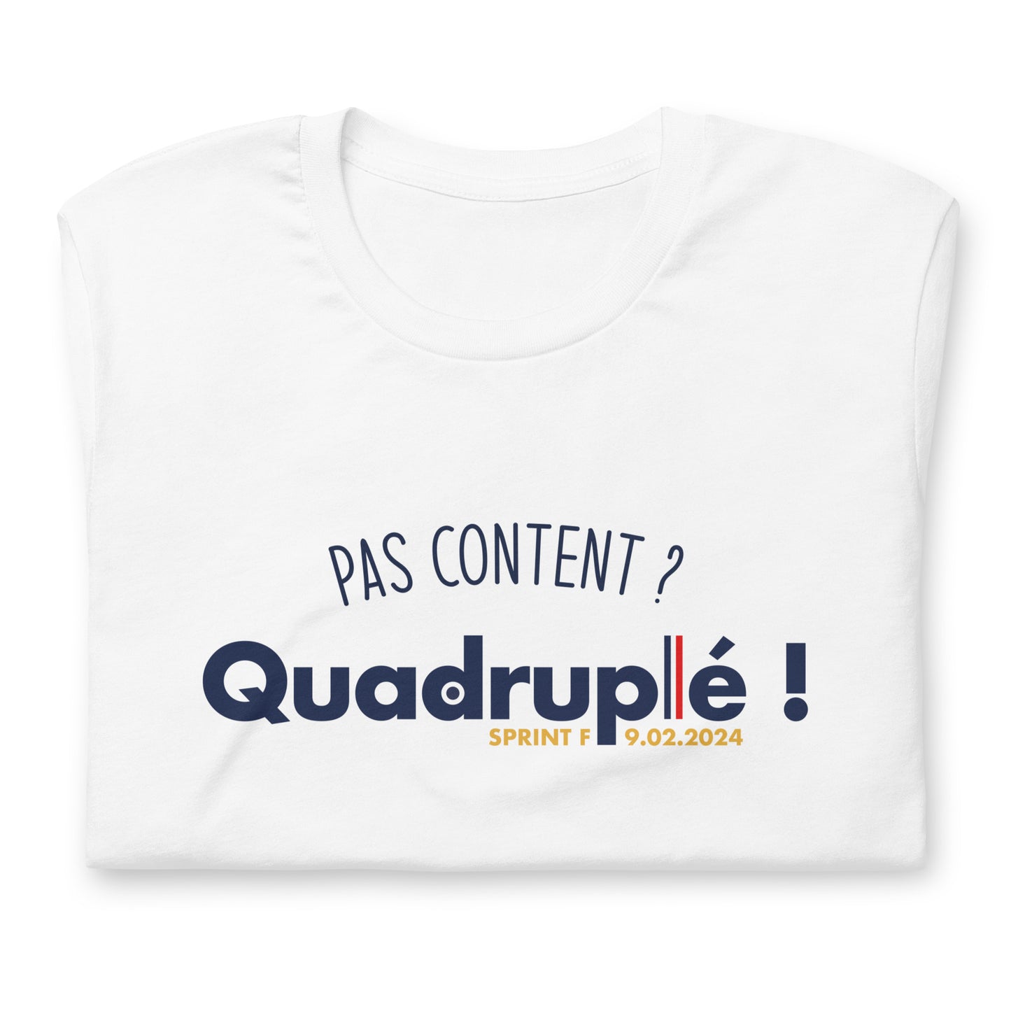 T-shirt Quadruplé