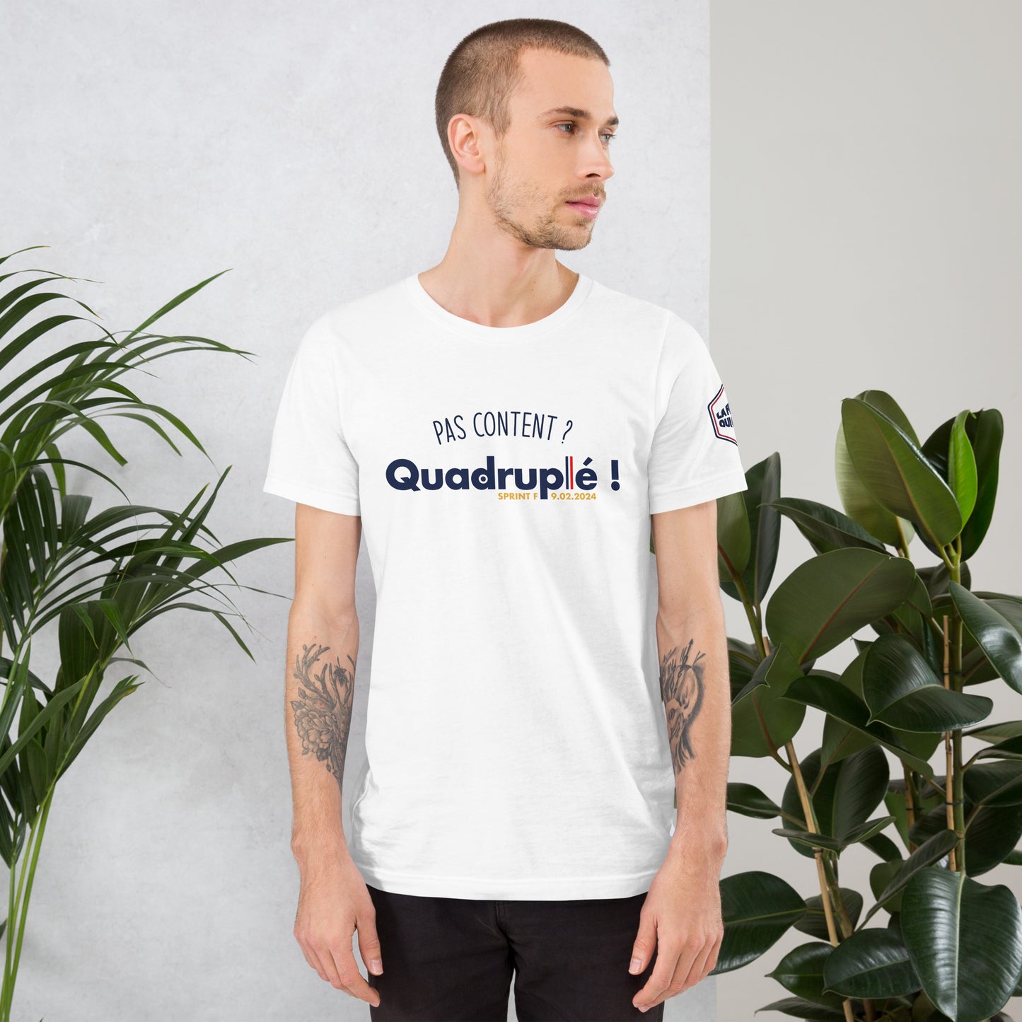 T-shirt Quadruplé