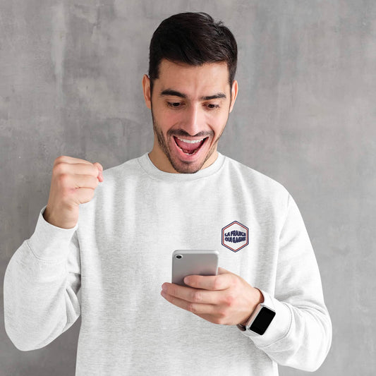 Sweatshirt La France qui gagne - Blanc