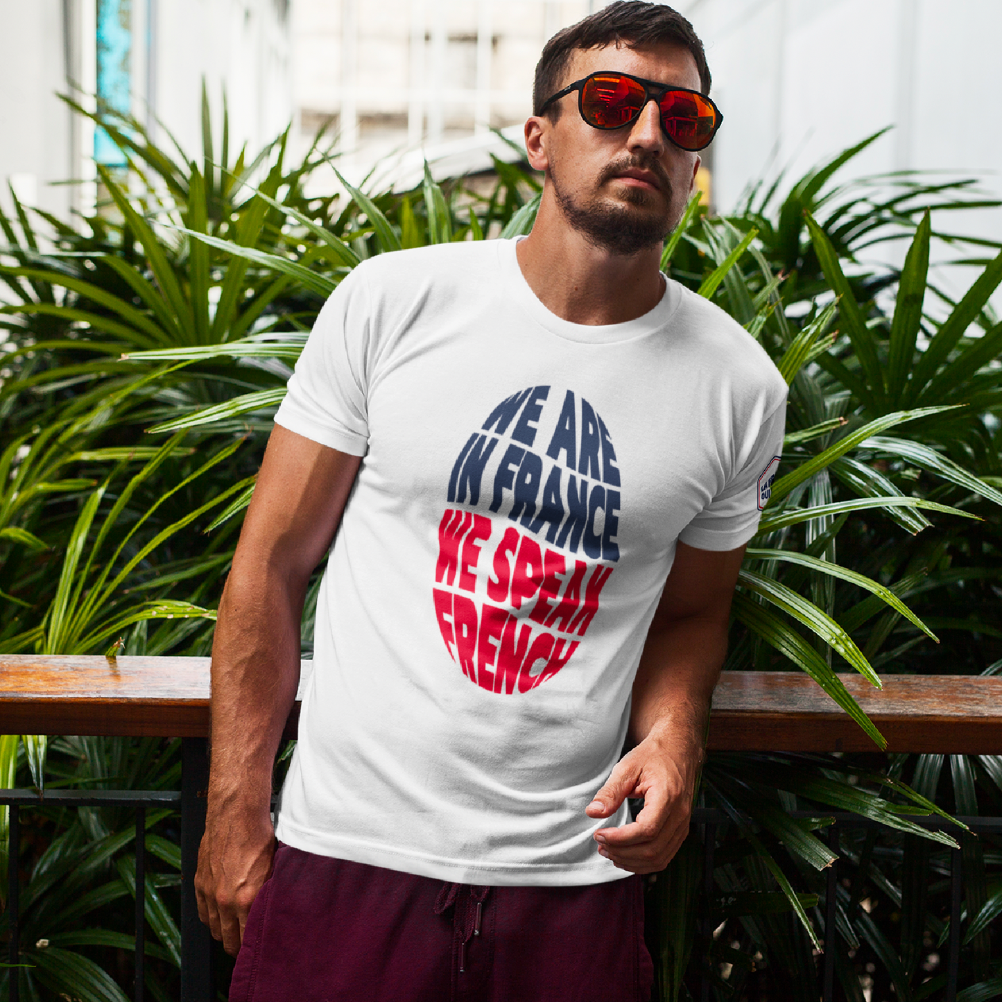 T-shirt We speak french