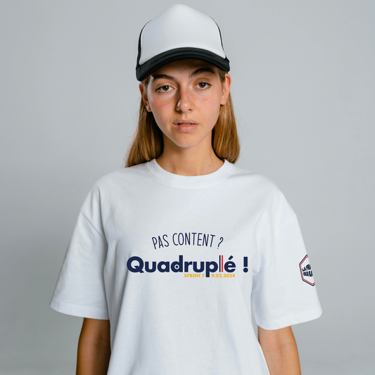 T-shirt Quadruplé